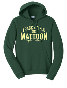 MHS GIRL TRACK HOODIE PC850H FOREST GREEN