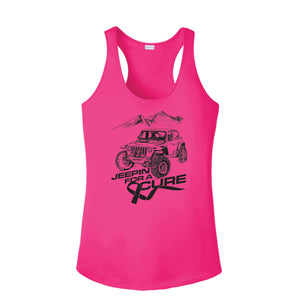 Jeepin for a Cure 2023 Racer Tank LST356