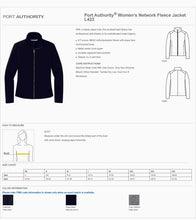 PORT AUTHORITY Lady's Network Fleece Jacket L422 $49.98-$52.98