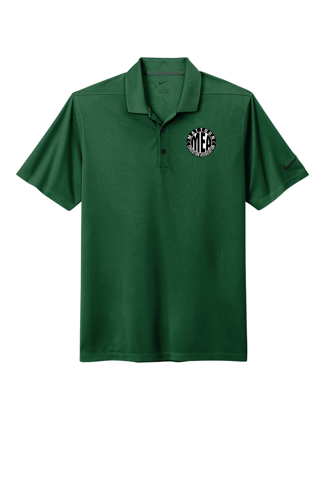 MATTOON EDUCATION ASSOCIATION  Gorge Green Nike Polo