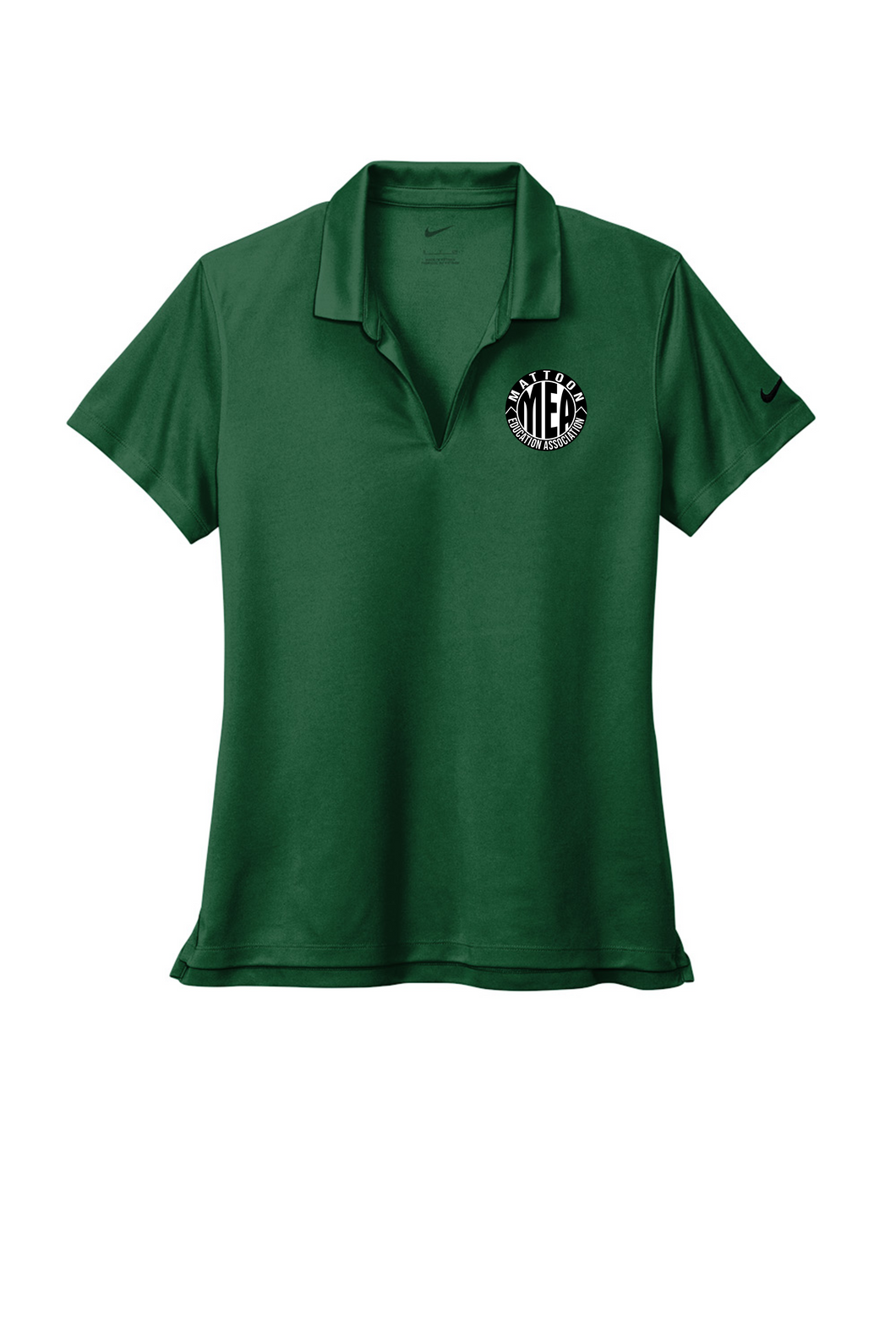 MATTOON EDUCATION ASSOCIATION  WOMEN'S Gorge Green Nike Polo
