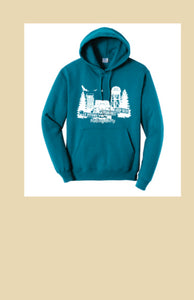 Outhouse Festival Jeep Run 2025 Hoodie Teal $35/$45