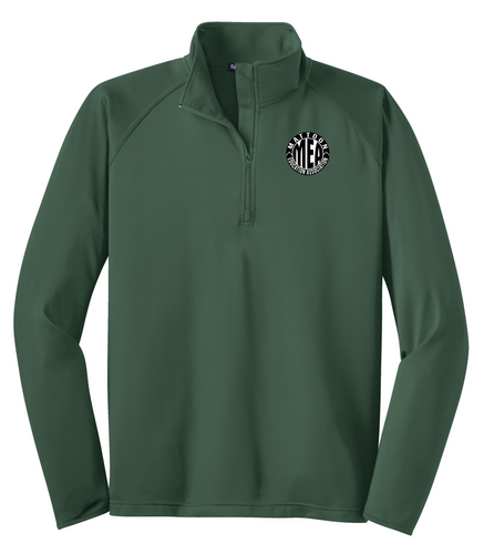 MATTOON EDUCATION ASSOCIATION Forest Green 1/4 Zip Pullover