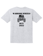 WARRIOR WHEELS RUN 2025 SHIRT