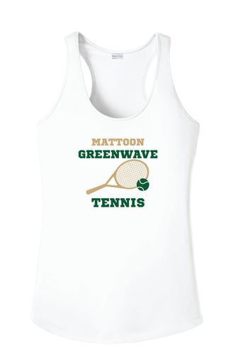 MHS FALL TENNIS 2025 SPORT-TEK WOMEN'S POSICHARGE COMPETITOR RACERBACK TANK $15