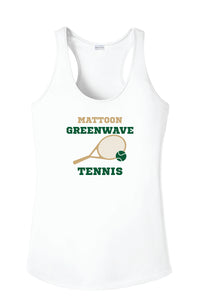 MHS FALL TENNIS 2025 SPORT-TEK WOMEN'S POSICHARGE COMPETITOR RACERBACK TANK $15
