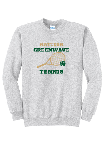 MHS FALL TENNIS 2025 GRAY CREWNECK $25