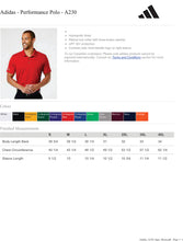 PPS/PAC ADIDAS PERFORMANCE POLO A230